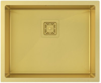 Кухонная мойка AquaSanita Dera DER100L-G (золотистый)