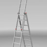 Лестница-стремянка Новая Высота NV 223 алюминиевая трёхсекционная 3x11 ступеней