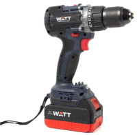 Аккумуляторная дрель-шуруповерт Watt WAS-18 Li-2BL (1.018.090.00)