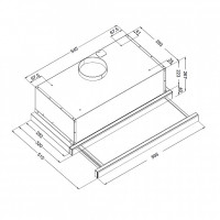 Вытяжка Korting KHP 6975 GN