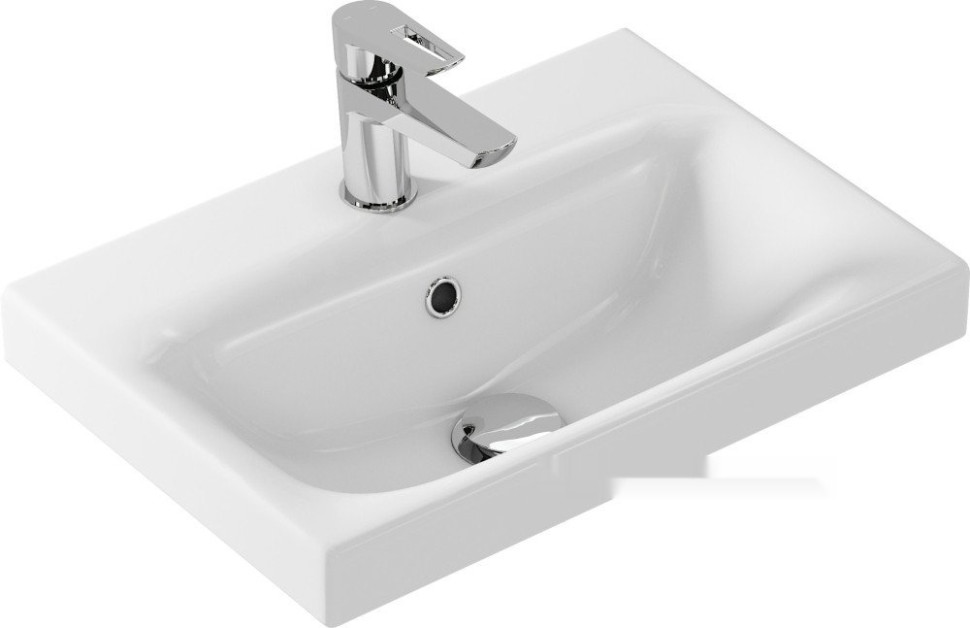 Умывальник Cersanit Moduo Slim 50 S-UM-MOD50SL/1 + 63055