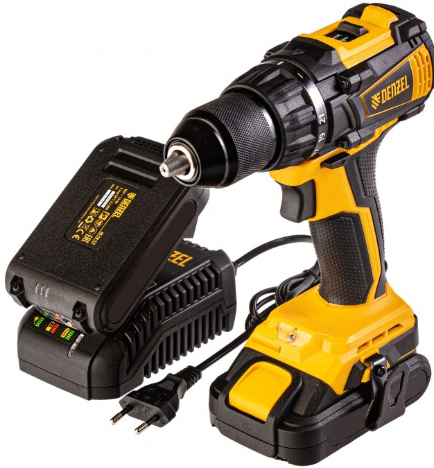 Дрель-шуруповерт Denzel BLDL-IB-IB-18-02