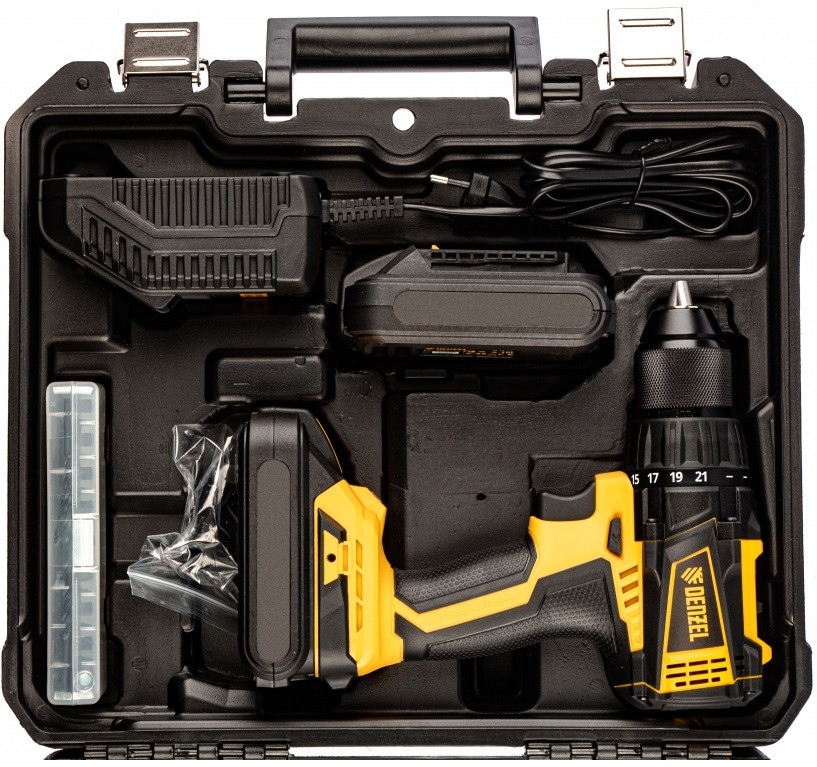 Дрель-шуруповерт Denzel BLDL-IB-IB-18-02