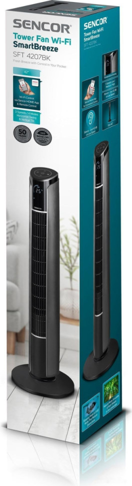 Вентилятор Sencor SFT 4207BK
