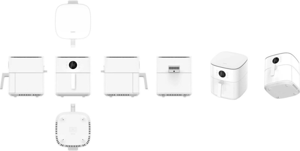 Аэрогриль Xiaomi Air Fryer 6.5L MAF-W6501 (белый, евровилка)