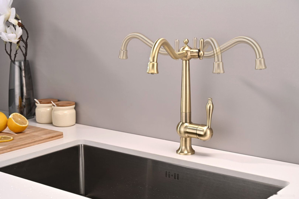 Смеситель Paulmark Retro Re213226-BR