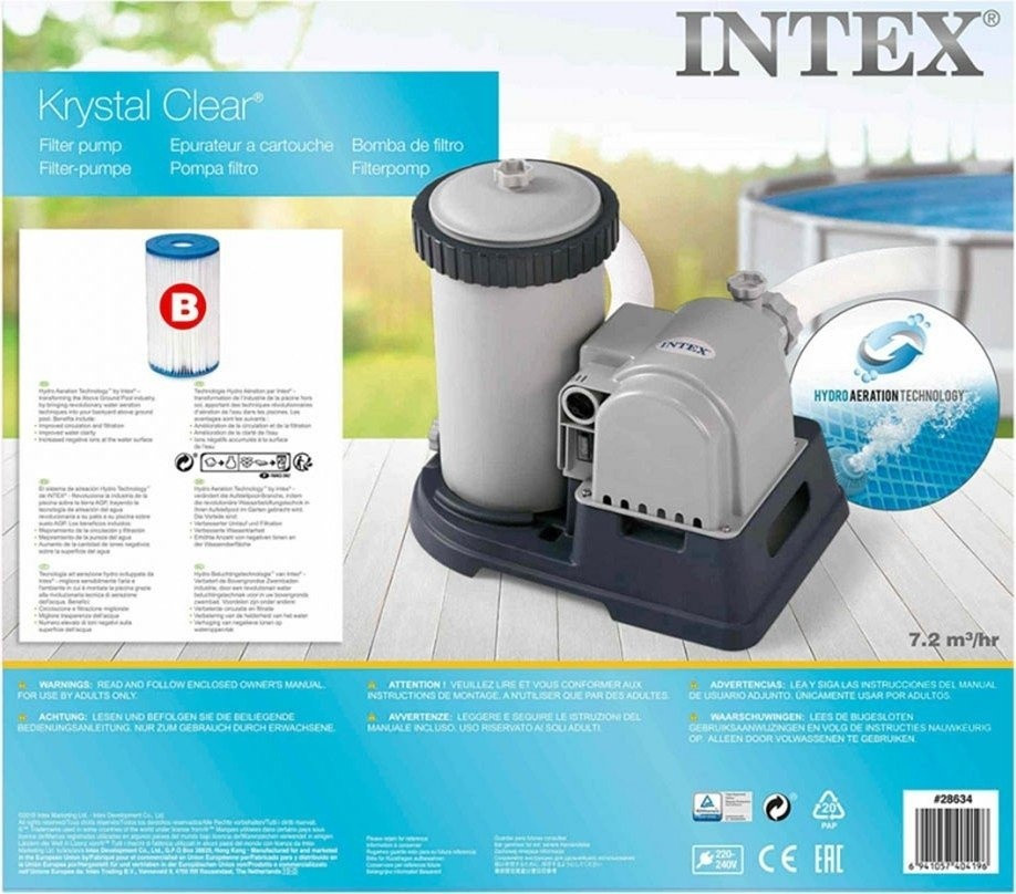 Фильтр-насос картриджный INTEX Фильтр-насос картриджный 26634