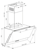 Вытяжка Oasis NC-50W (A)