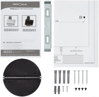 Вытяжка Krona Saturn 600 DN Black 4S (черный)