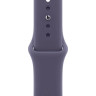 Умные часы Apple Watch Series 11 46 мм (алюминиевый корпус, серебристый/фиолетовый туман, спортивный силиконовый ремешок S/M)