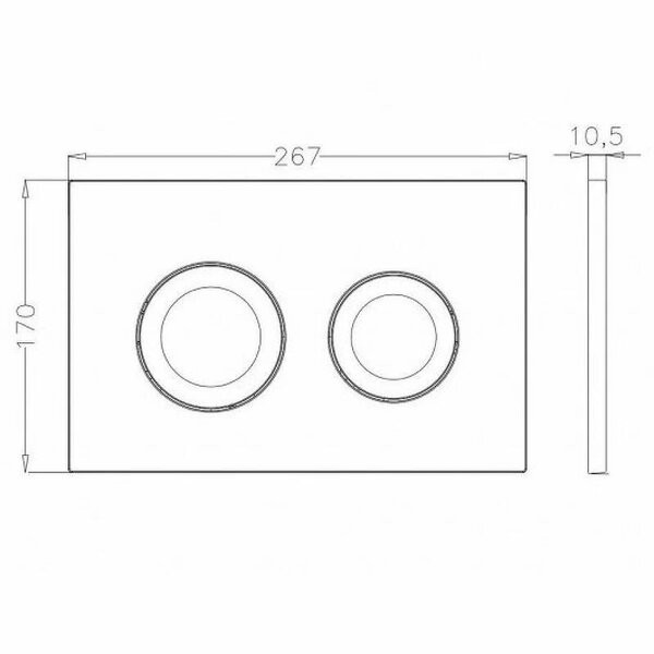 Система инсталляции Pestan Sava Fix Slim SET40006469
