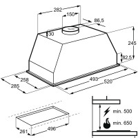 Вытяжка Electrolux LFG9525S