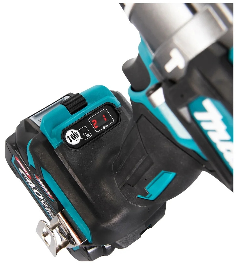 Ударная дрель-шуруповерт Makita HP001GD201 (с 2-мя АКБ, кейс)