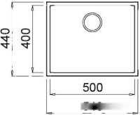 Кухонная мойка Elleci Quadra 105 Undermount M70 Ghisa