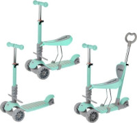 Самокат Moby Kids Pony 3 в 1 641447 (мятный)