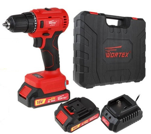 Дрель-шуруповерт Wortex BD 2025 DLi BD2025DLi1029 (с 2-мя АКБ, кейс)