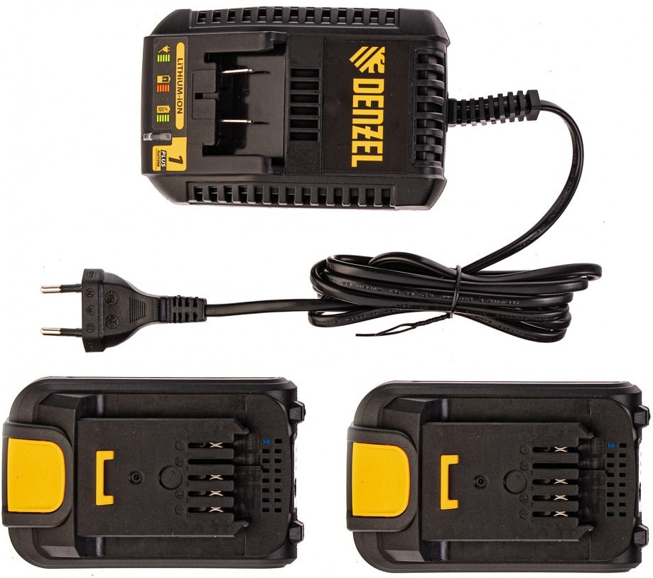 Дрель-шуруповерт Denzel CDL-IB-14-02 (с 2-мя АКБ, кейс)