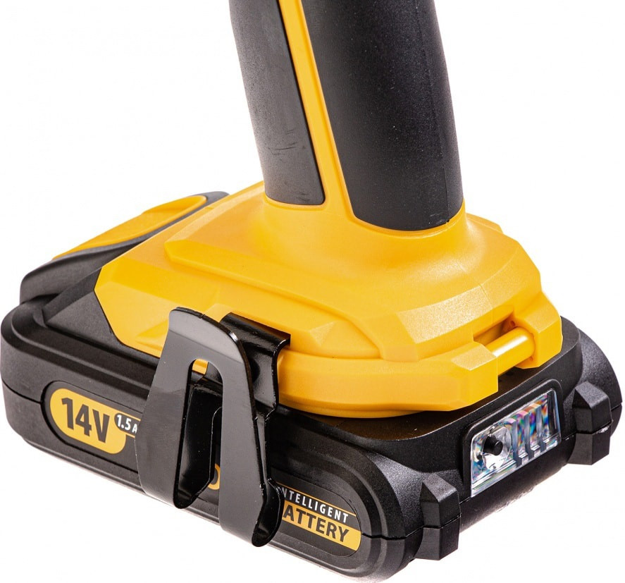 Дрель-шуруповерт Denzel CDL-IB-14-02 (с 2-мя АКБ, кейс)