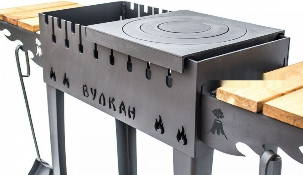 Мангал для дачи Вулкан В 5мм