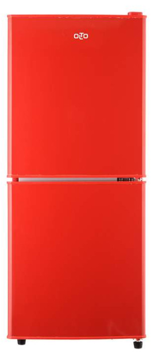 Холодильник с морозильником Olto RF-140C (Red)