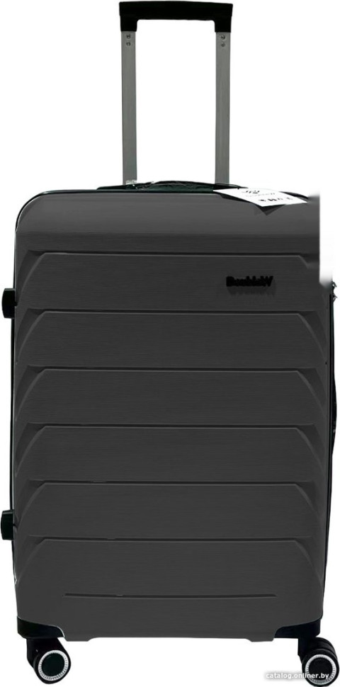 Чемодан-спиннер DoubleW YF-PP02 (M, черный)