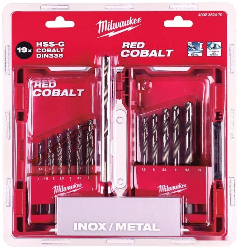 Набор оснастки Milwaukee 4932352470 (19 предметов)