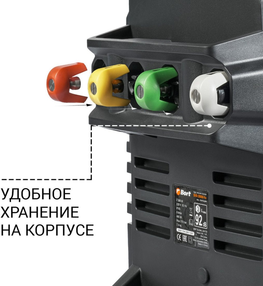 Мойка высокого давления BORT BHR-2000M