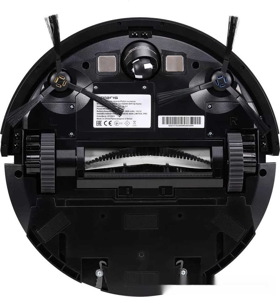 Робот-пылесос Polaris PVCR G2 0926W Wi-Fi IQ Home (черный)