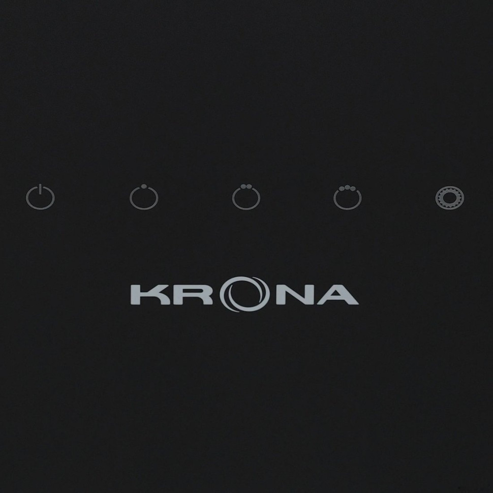 Вытяжка Krona Uran 600 DN Black 4S (черный)