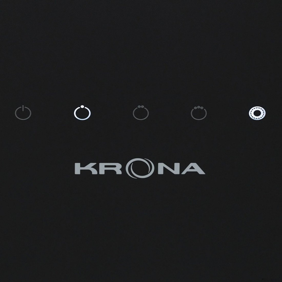 Вытяжка Krona Uran 600 DN Black 4S (черный)
