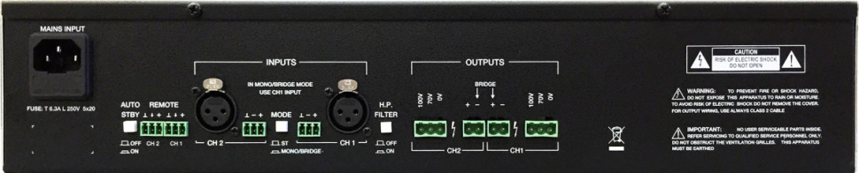 Усилитель мощности Ecler HSA2-400