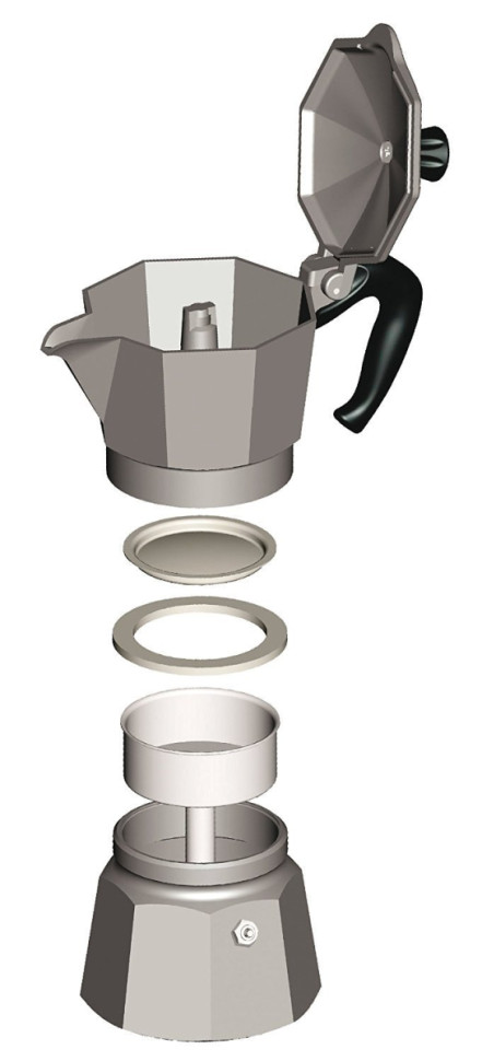 Кофеварка Bialetti Moka Express (9 порций)