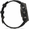 Умные часы Garmin Fenix 8 Pro 47мм (серый, черный силиконовый ремешок)