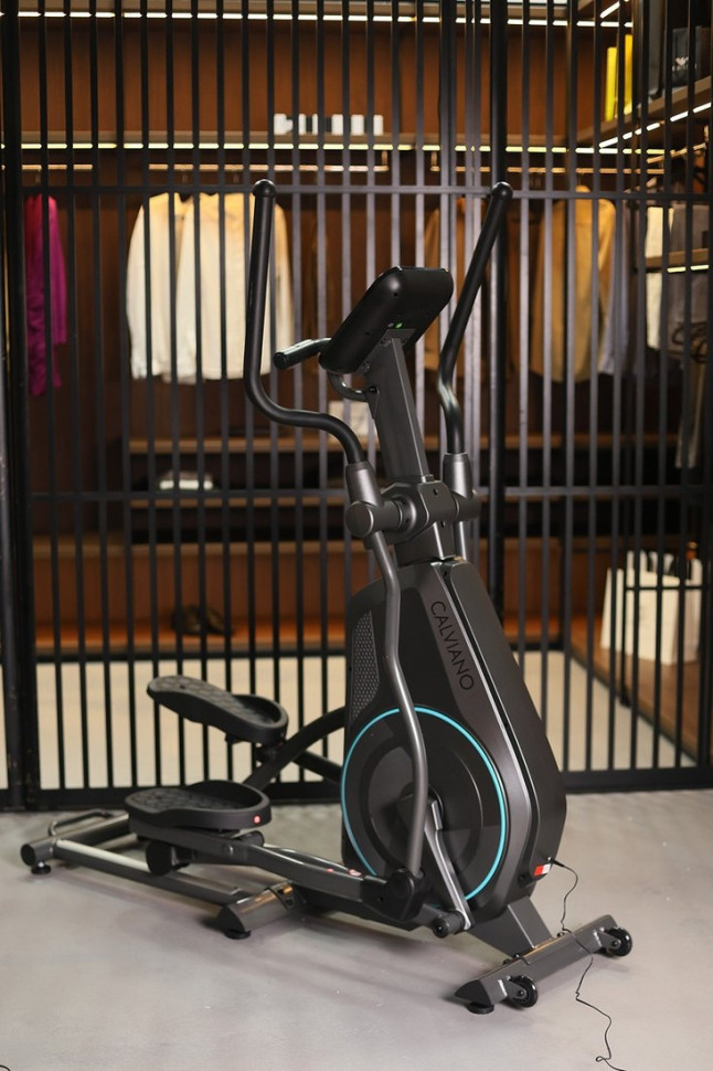 Эллиптический тренажер Calviano Extra (серый)