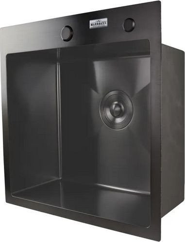 Кухонная мойка Marrbaxx B5050-R Decor (графит)
