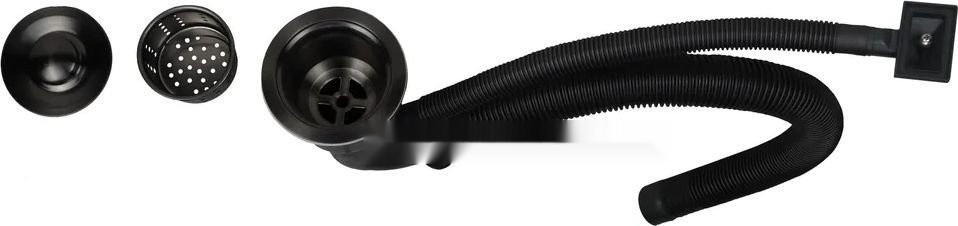 Кухонная мойка Marrbaxx B5050-R Decor (графит)