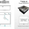 Кухонная мойка Marrbaxx B5050-R Decor (графит)