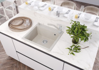 Кухонная мойка Polygran Argo-560 (серый 14)