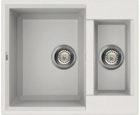 Кухонная мойка Elleci Easy 150 Bianco Titano 68