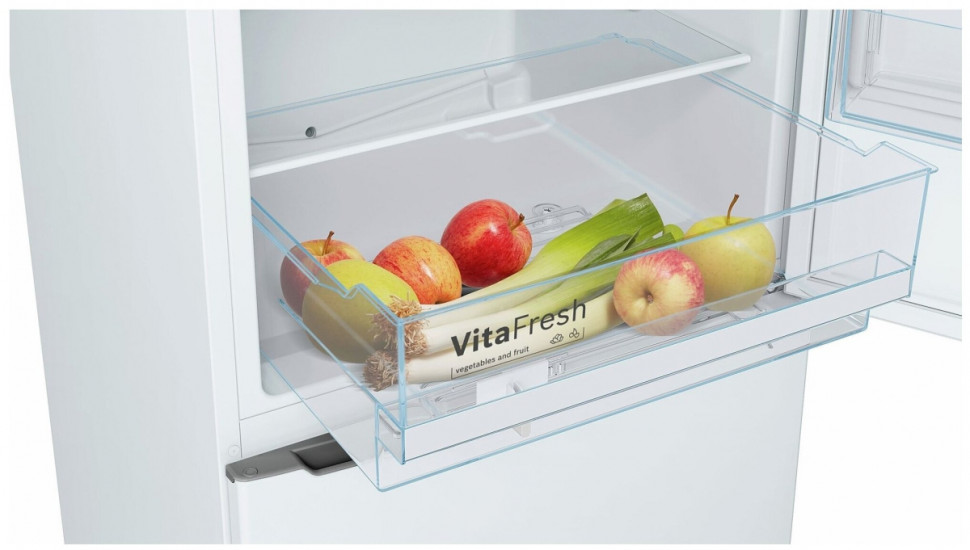 Холодильник с нижней морозильной камерой Bosch KGV39XW22R