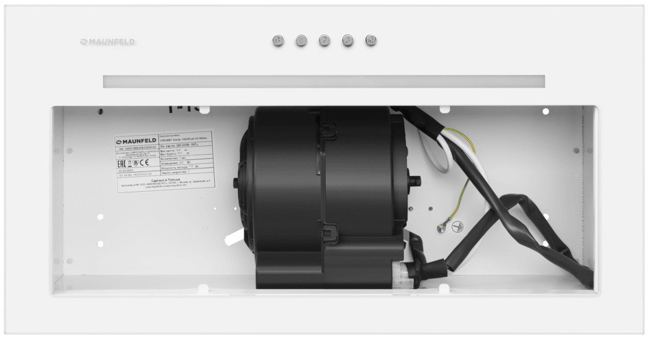 Вытяжка Maunfeld Crosby Hardy 1000Push (белый)