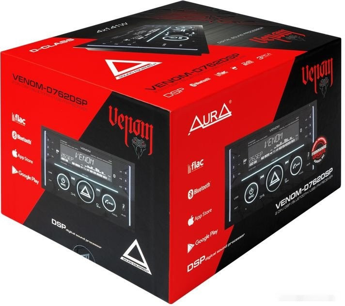 Автомагнитола Aura Venom-D762DSP