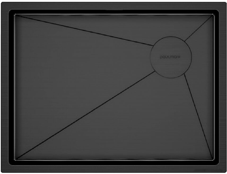 Кухонная мойка Paulmark NEXT-SKEW-580 PM885844-GM