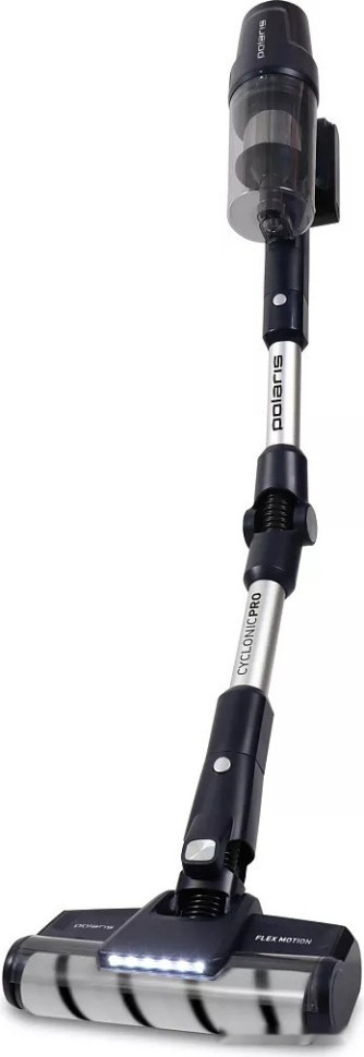 Вертикальный пылесос с влажной уборкой Polaris PVCS 4050 CyclonicPRO (темно-синий)