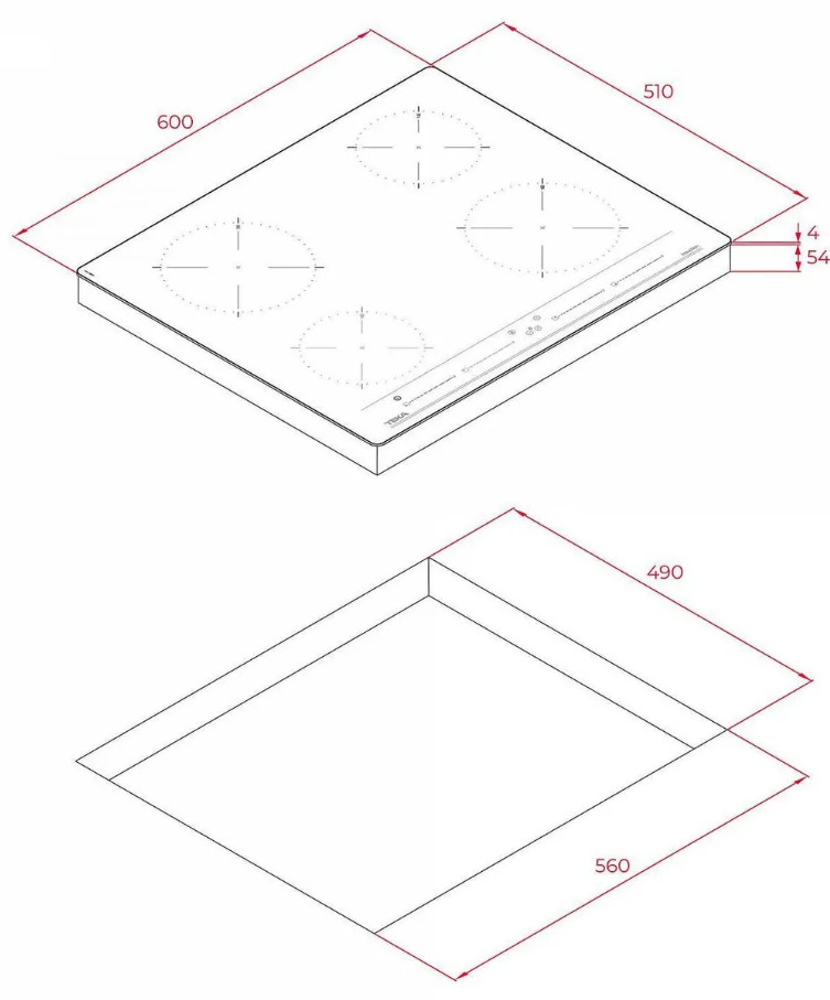 Варочная панель Teka IBC 64010 BK MSS