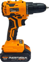 Дрель-шуруповерт Partisan AD-DF18DW (с 2-мя АКБ, кейс)
