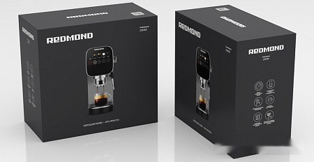 Рожковая кофеварка Redmond CM701 (сталь)