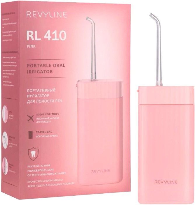 Ирригатор Revyline RL 410 (розовый)