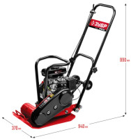 Виброплита ЗУБР ВПБ-10 Г