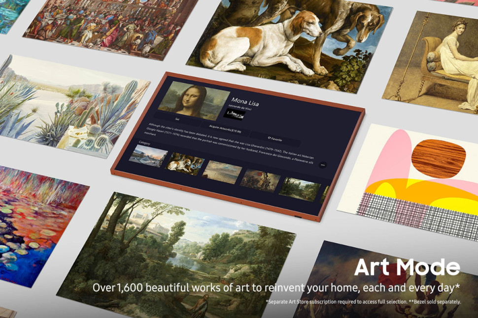 Телевизор Samsung The Frame QE43LS03BAUXCE